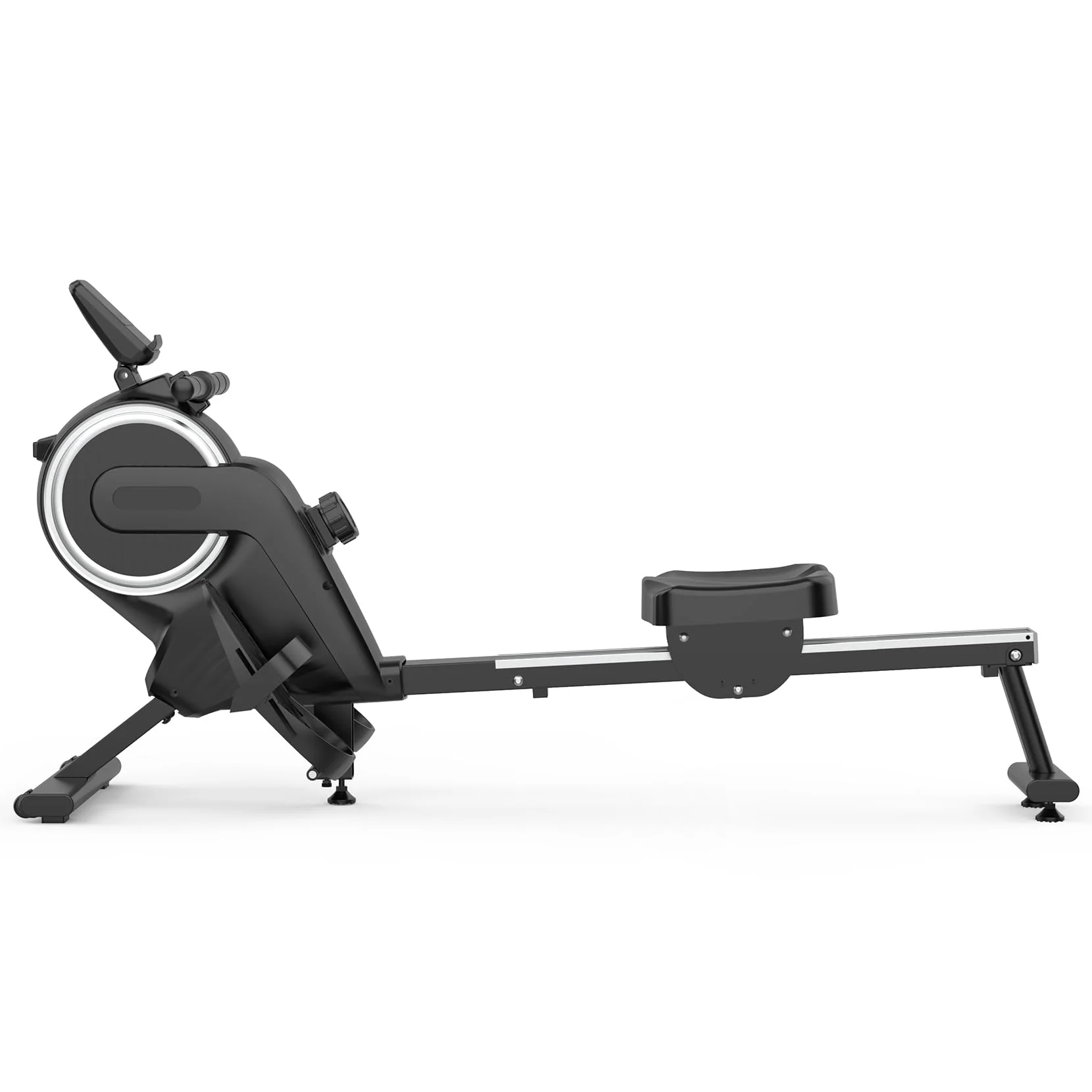 Rowing Machine, 16 Level Resistance Magnetic Rowing Machine Max 265lb Weight Capacity Row Machine Neche Resistance Magnetic with App Compatible Rower for Home Gym - John Pierce Auto Care