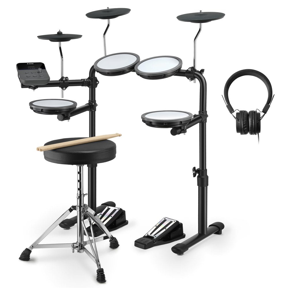 Donner Electric Drum Set For Kids Beginner, 68  Sounds, Quiet Mesh Pad - John Pierce Auto Care