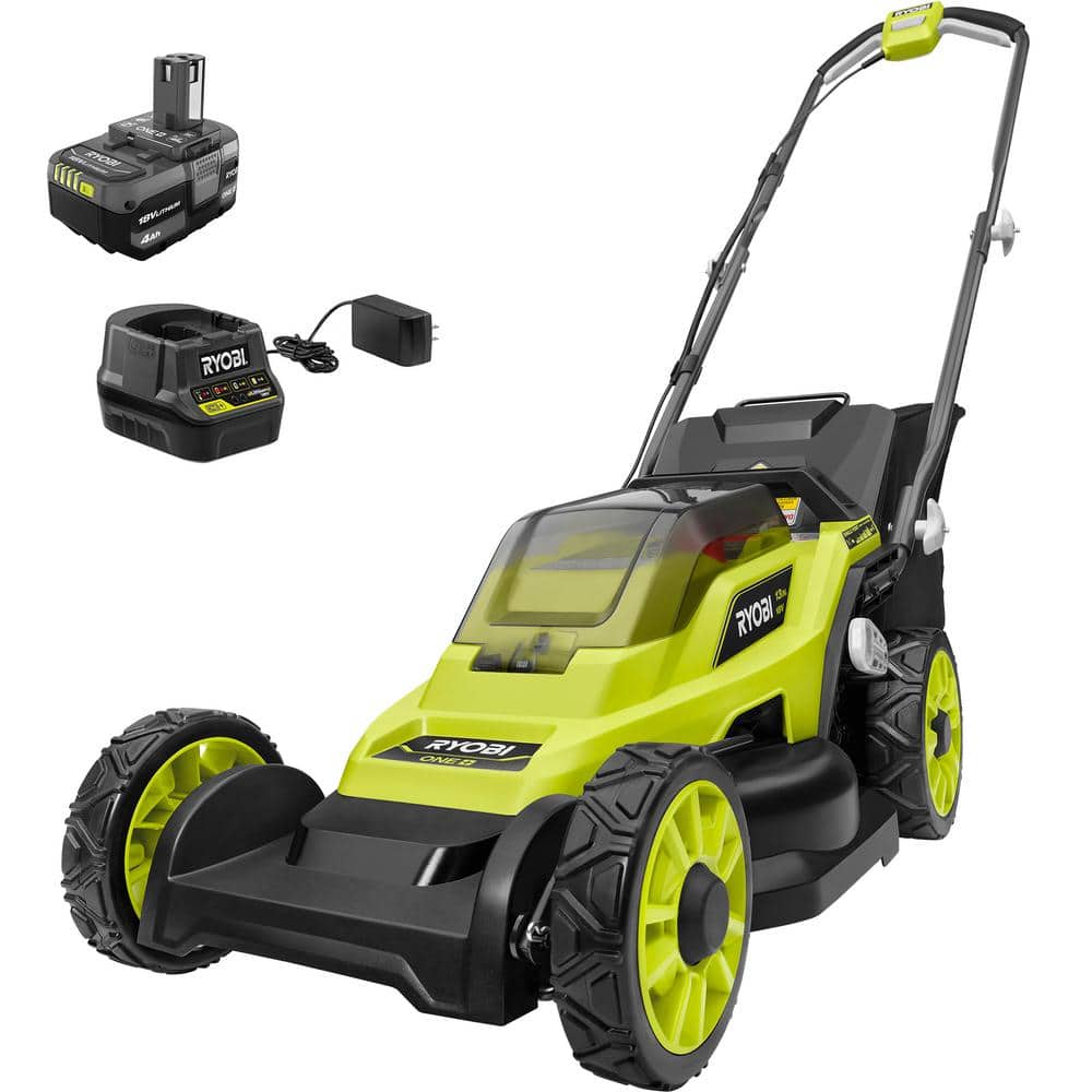 Ryobi 18V 13-inch Cordless Push Lawn Mower - John Pierce Auto Care