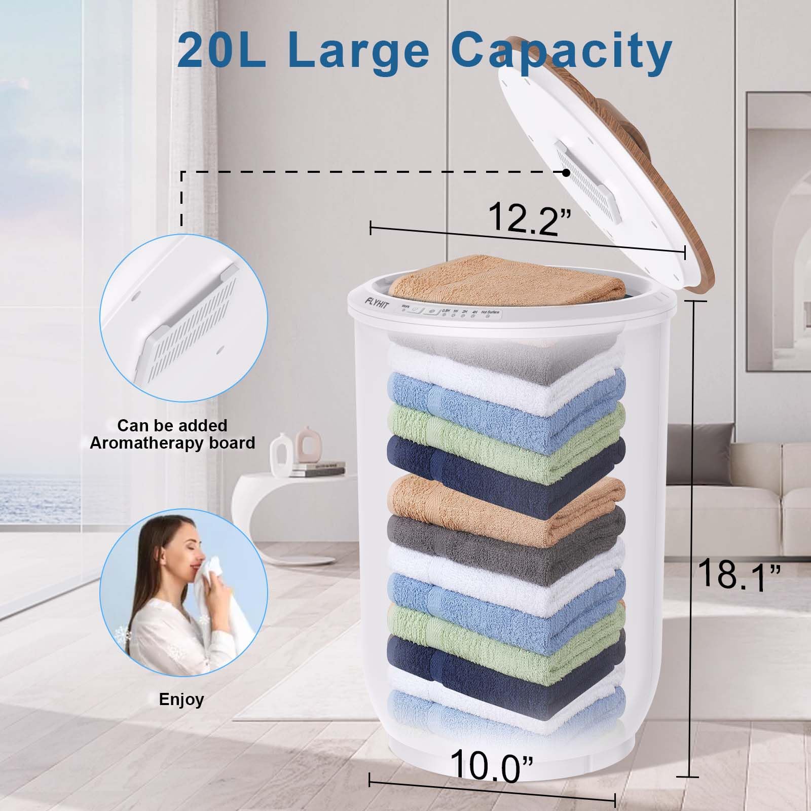 Luxury Electric Towel Warmer for Bathroom - John Pierce Auto Care