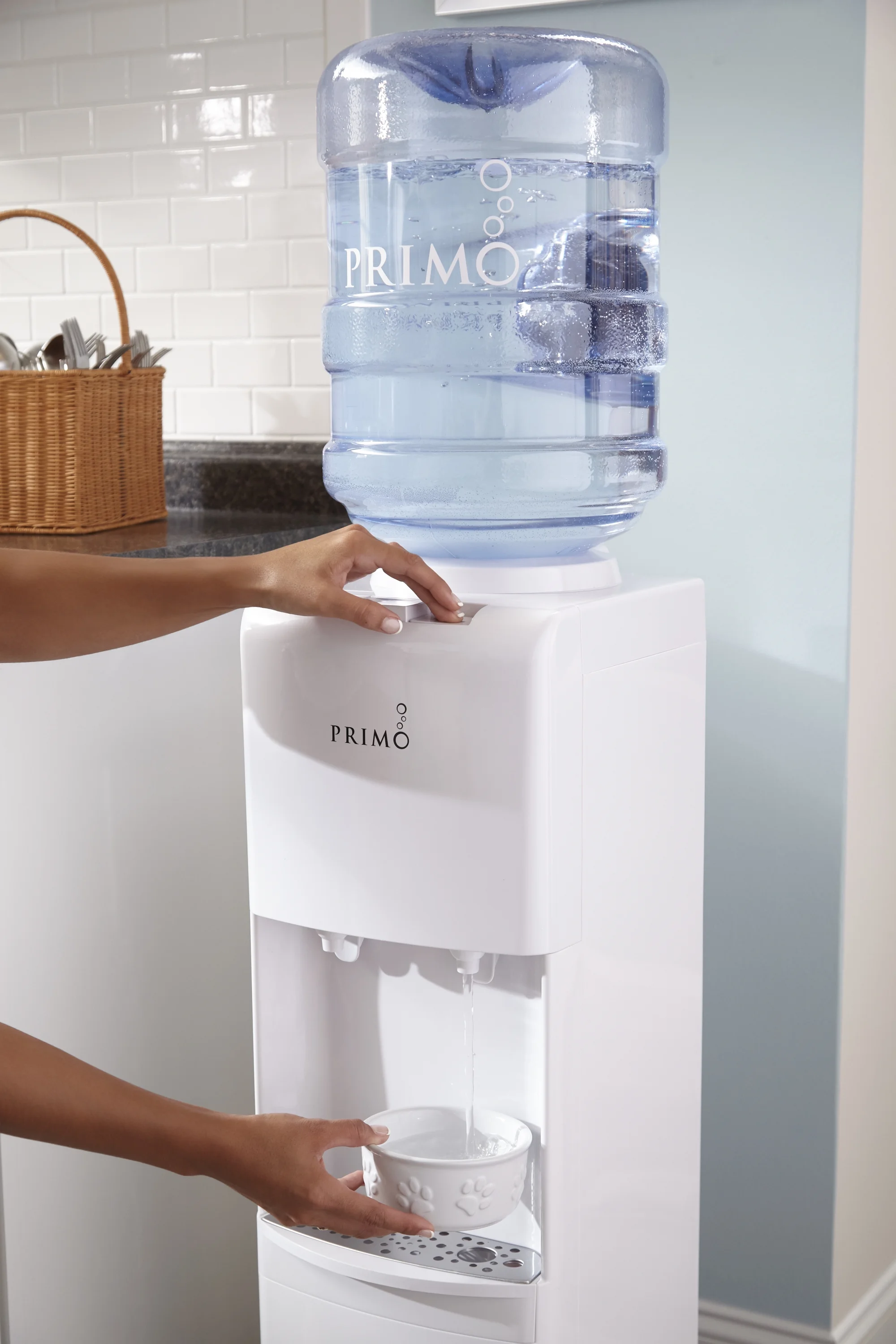 Primo Top Loading Water Dispenser, White - John Pierce Auto Care
