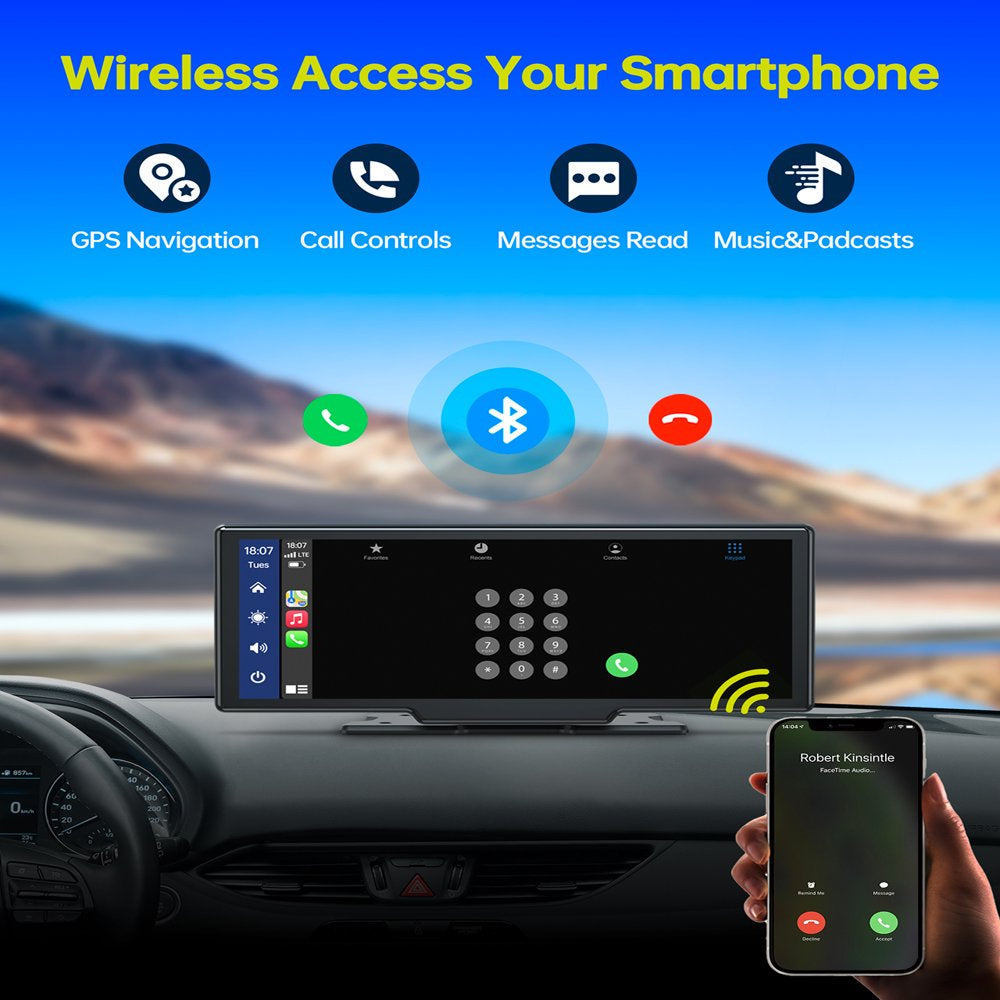 Lamtto 9.26\u0026quot; Touchscreen Wireless Car Stereo with Apple Carplay - John Pierce Auto Care