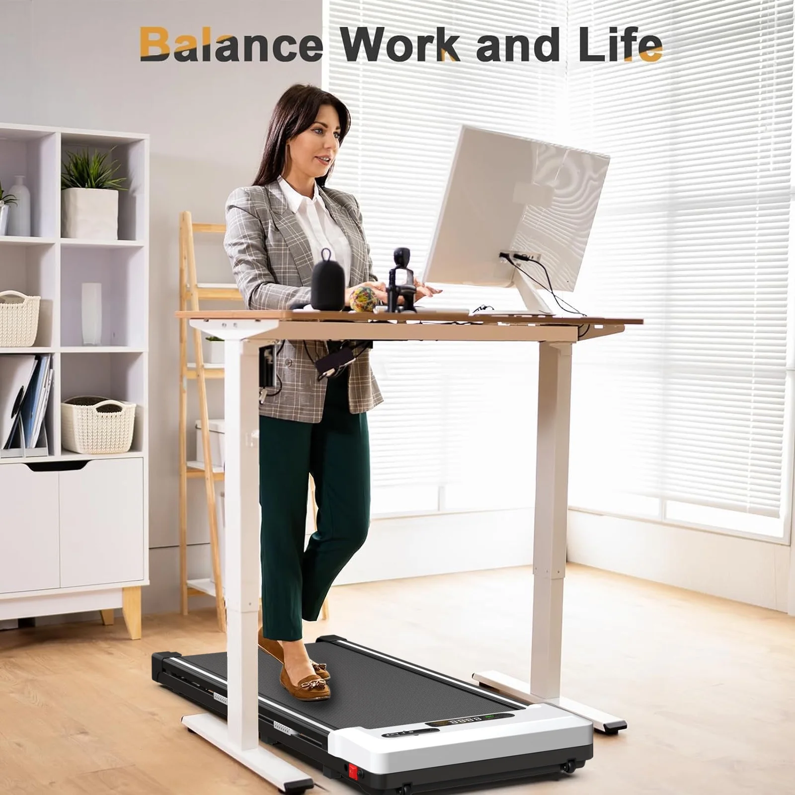 CoolHut 2.5Hp Walking Pad, Walking Area 2 in 1 Under Desk Treadmill,300lb Walking Treadmill with Remote Control and LED Display, Quiet, Compact \u0026amp; Small Treadmill for Home \u0026amp; Office. White - John Pierce Auto Care