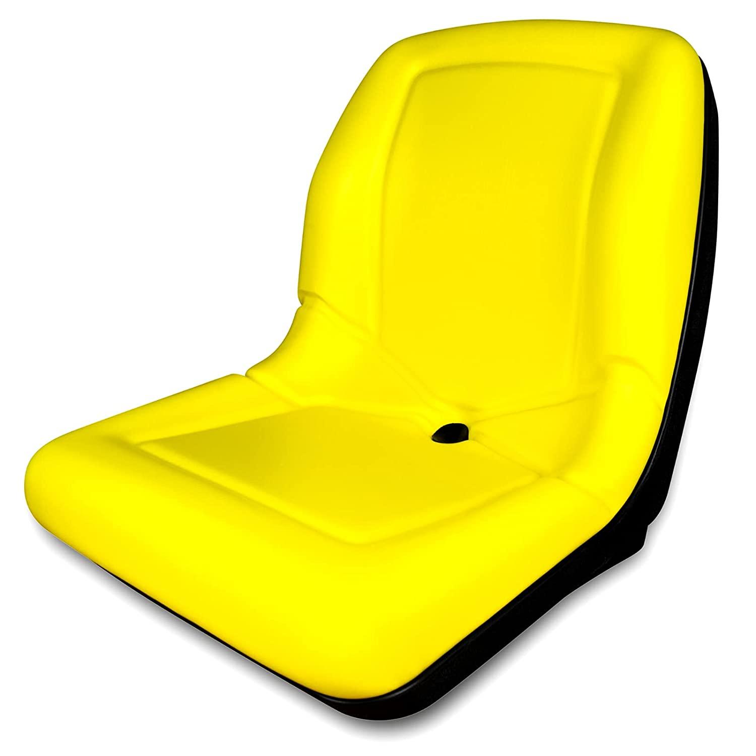 TRAC SEATS (2 Seats) Yellow Seat for John Deere Gator CS TS TX 4X2 AM133476 �C High Back Seats (Same Day ) - John Pierce Auto Care
