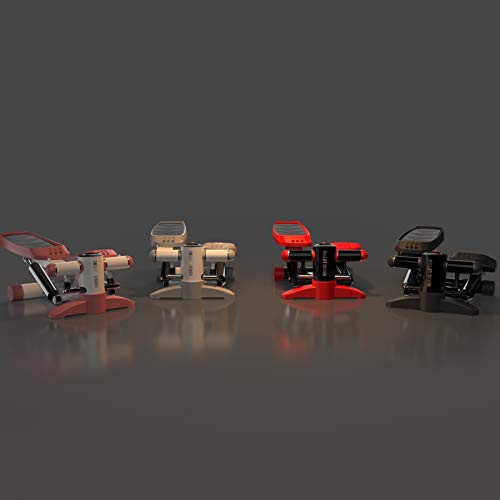 Mini Stepper \u0026amp; Stair Climber Machine   W\/Resistance Bands Set   Portable Step Exercise - John Pierce Auto Care