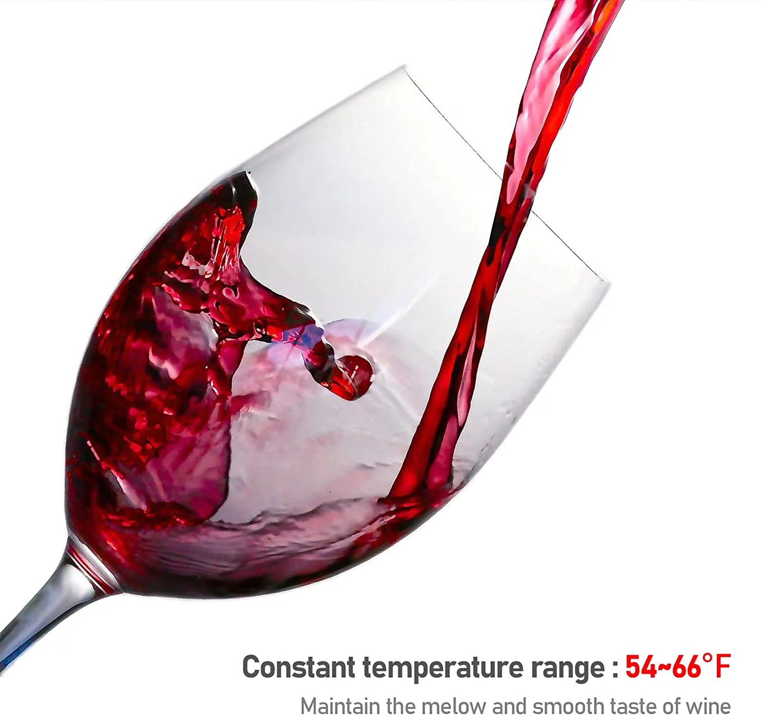 JINJUNYE Wine Cooler Refrigerator, 12 Bottle Wine Fridge Small, Countertop Wine Cooler with Temperature Control, Mini Freestanding Wine Cellars Glass Door for Home, Office, Bar, Gift for Men - John Pierce Auto Care