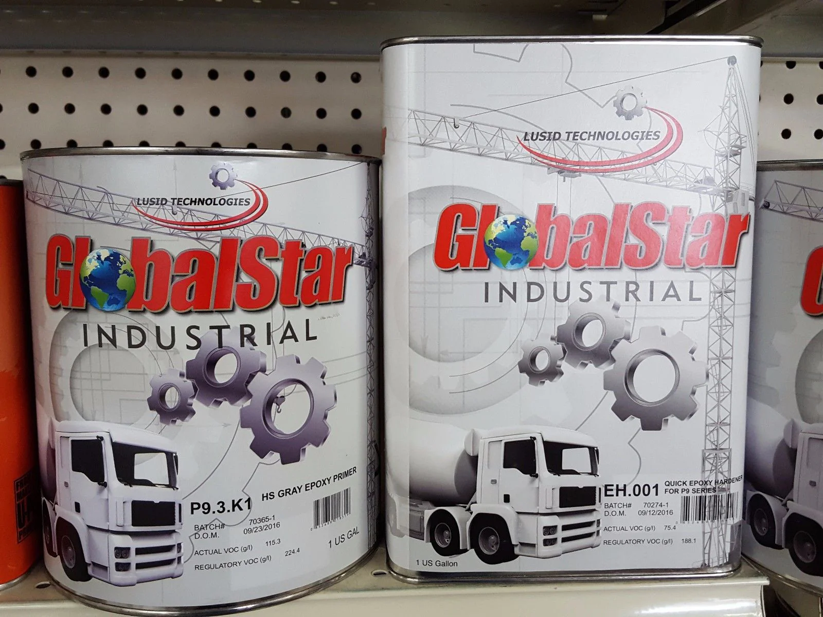 H/S Epoxy Primer Gray P93k1 KIT (1 gal) & Catalyst EH001 (1 gal) kit - John Pierce Auto Care