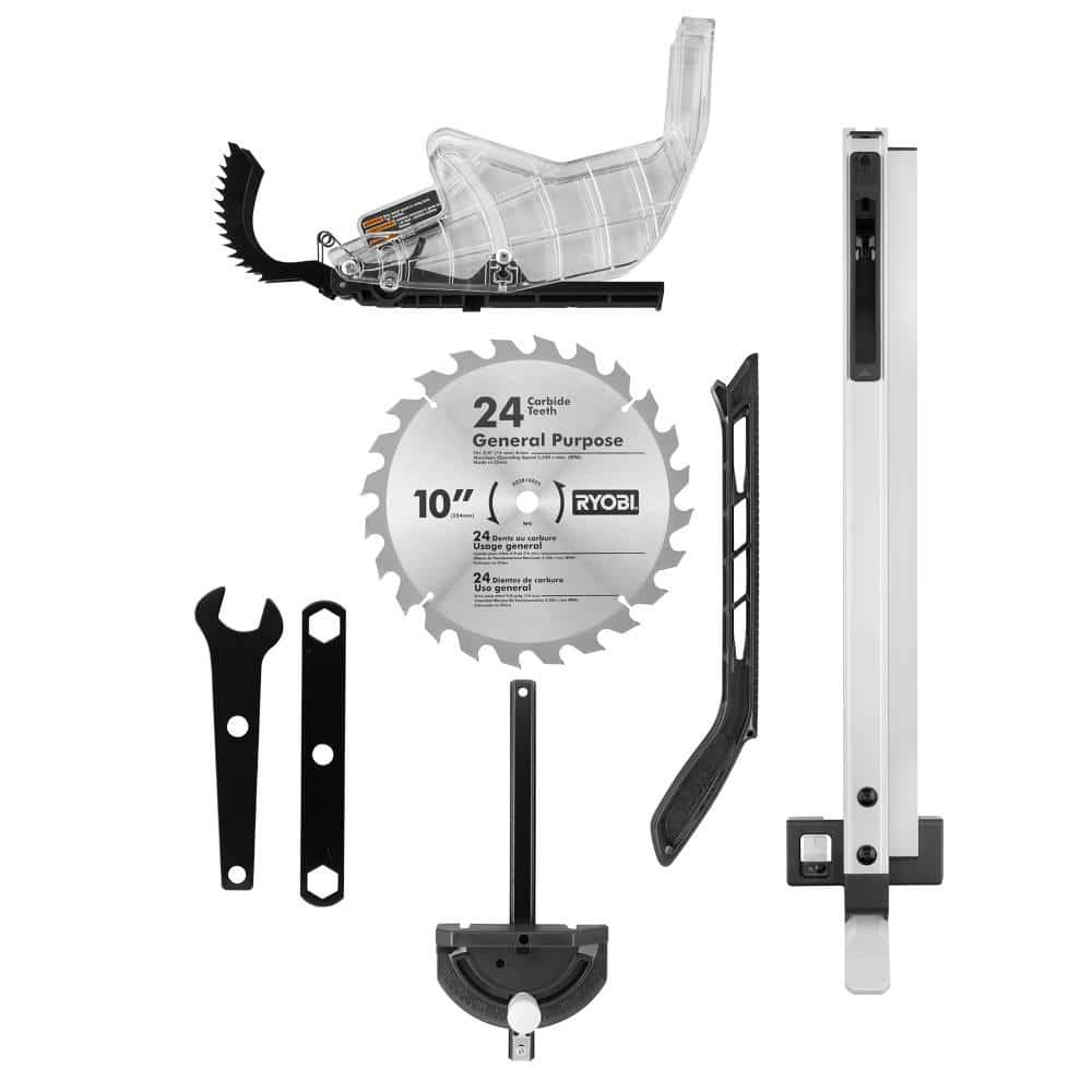 15-Amp 10-inch Portable Table Saw with Stand - John Pierce Auto Care