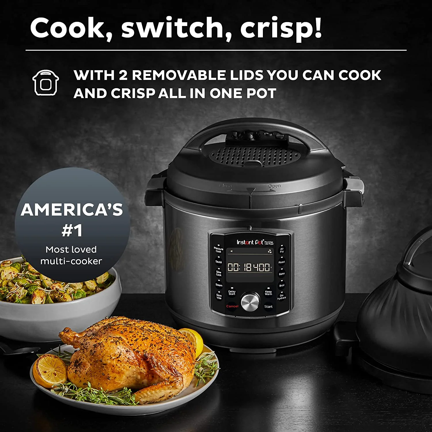 Instant Pot Pro Crisp 8-Quart Air Fryer Combo - John Pierce Auto Care
