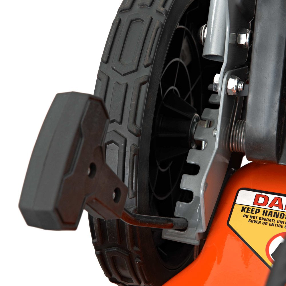 YARDMAX 21 In. 170Cc 3 In 1 Gas Walk behind Push Lawn Mower with High Rear Wheels - John Pierce Auto Care