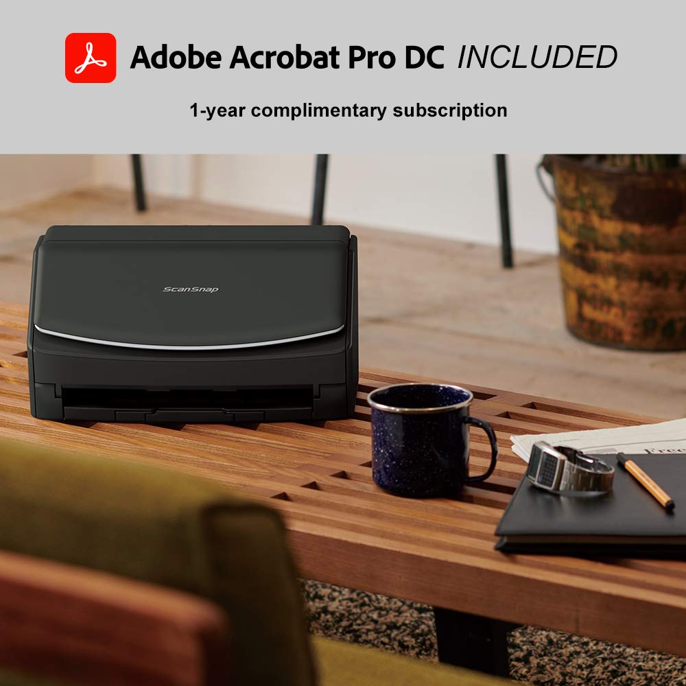ScanSnap Wireless or USB High Speed Cloud Enabled Document, Photo \u0026amp; Receipt Scanner - John Pierce Auto Care