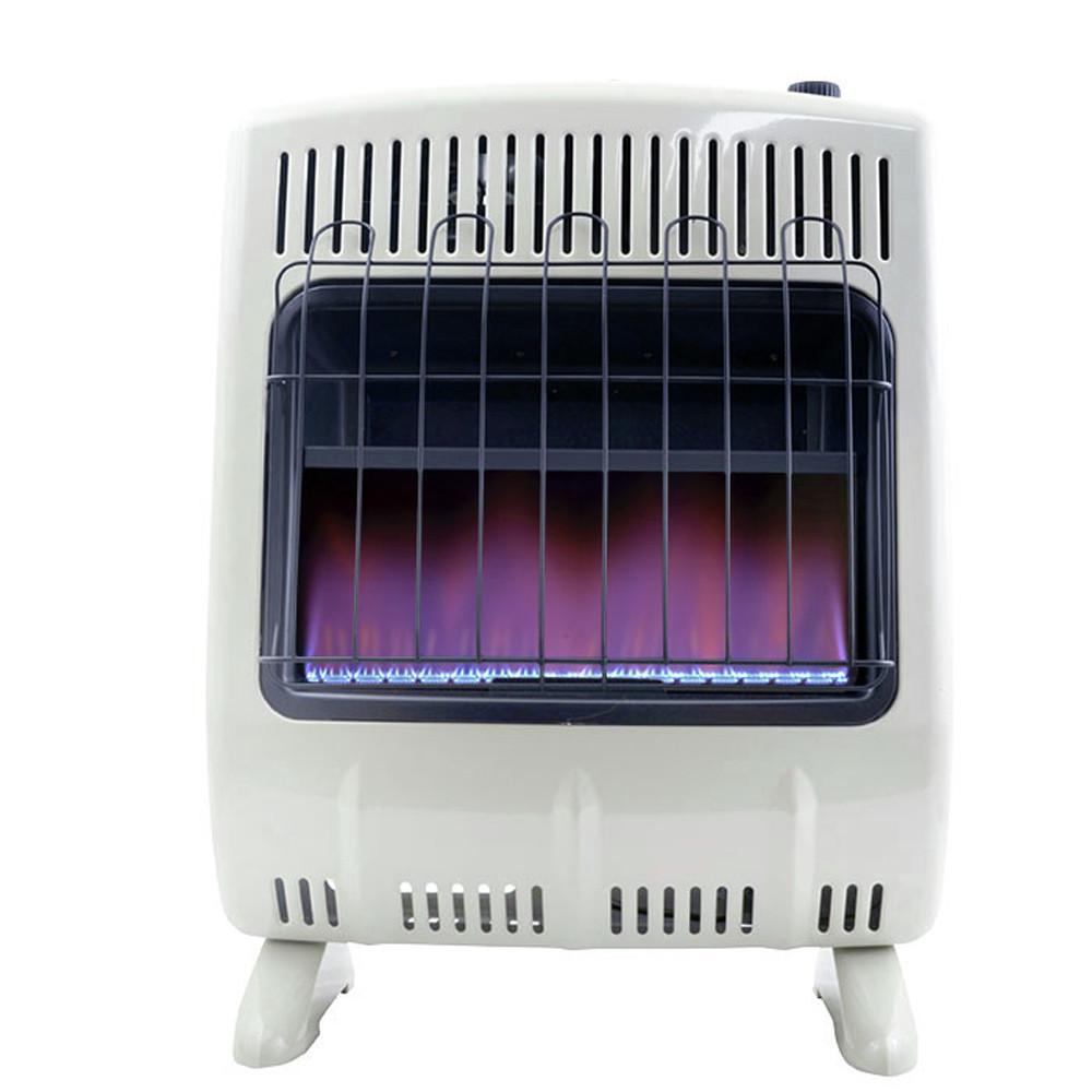 Mr Heater 20000 BTU Vent Blue Flame Gas Heater - John Pierce Auto Care