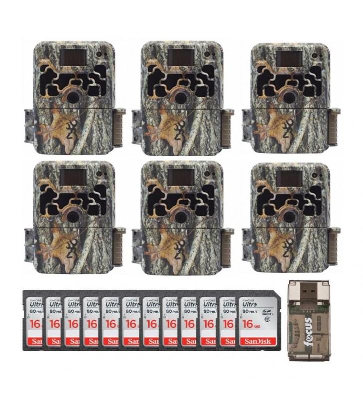 Browning Trail Cameras Dark Ops Extreme (6 Pack) w\/ 16GB Cards Bundle �C Camouflage - John Pierce Auto Care