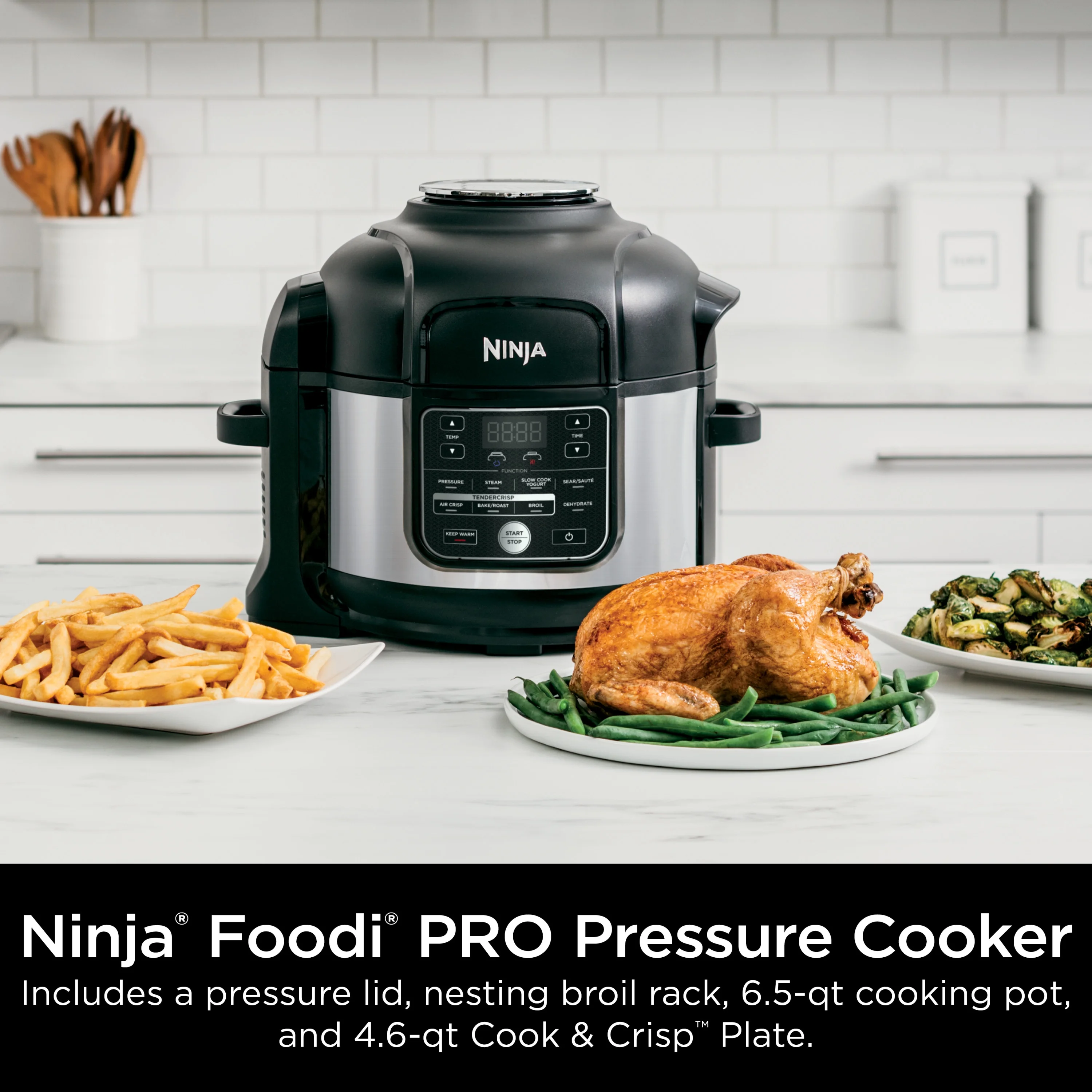 Ninja Foodi OS300 6.5-Quart 10-in-1 Pressure Cooker Air Fryer - John Pierce Auto Care