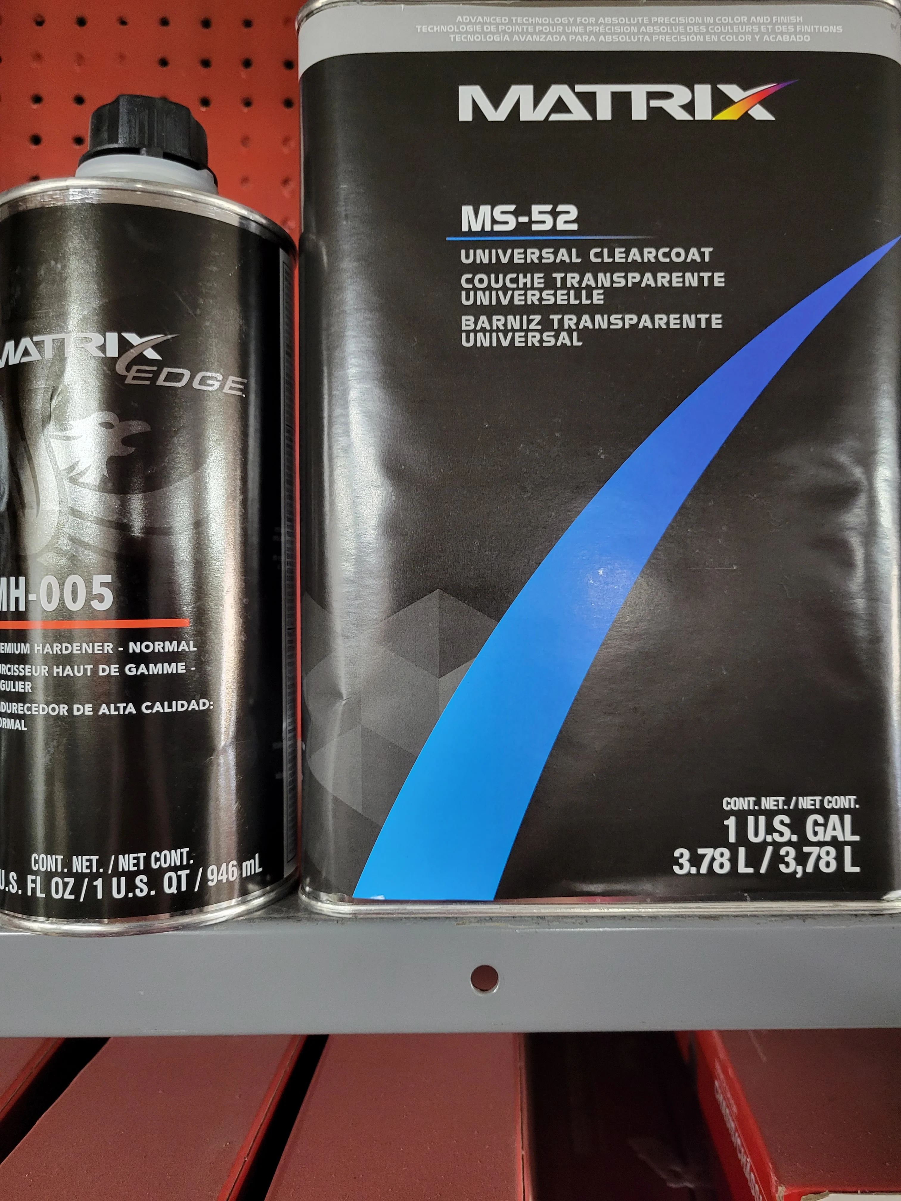 Matrix Systems MS52 Clear Coat Kit W / Standard hardener - John Pierce Auto Care