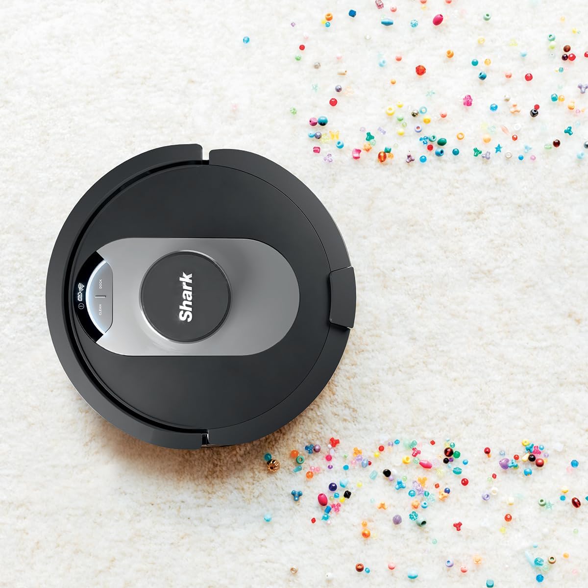 Super robotic vacuum cleaner, 30 day capacity bagless self empty base, WiFi, Alexa compatible, black\/silver - John Pierce Auto Care