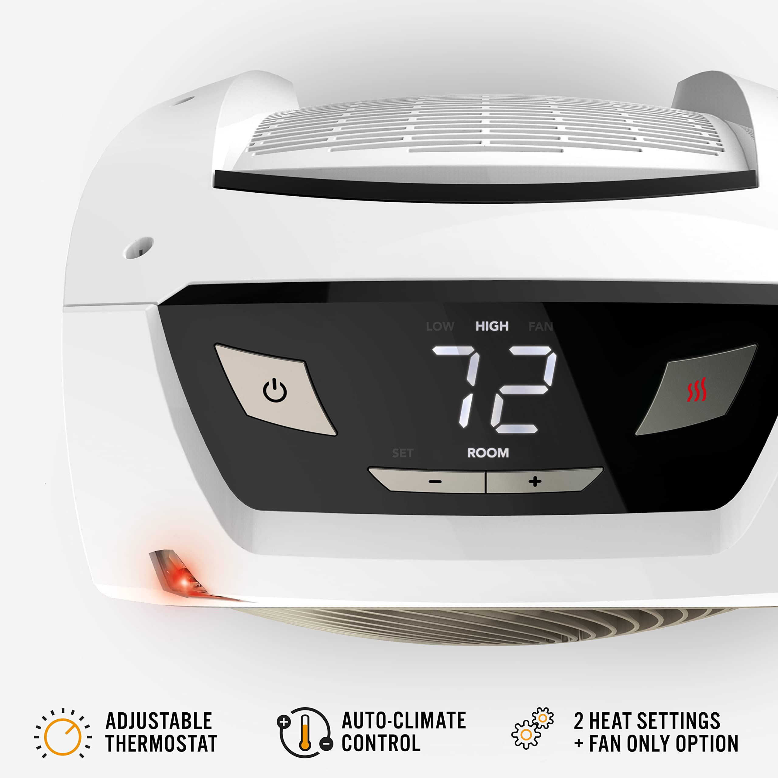 Vornado Space Heater for Home, Digital Display, Whole Room Electric Heater for Indoors - John Pierce Auto Care