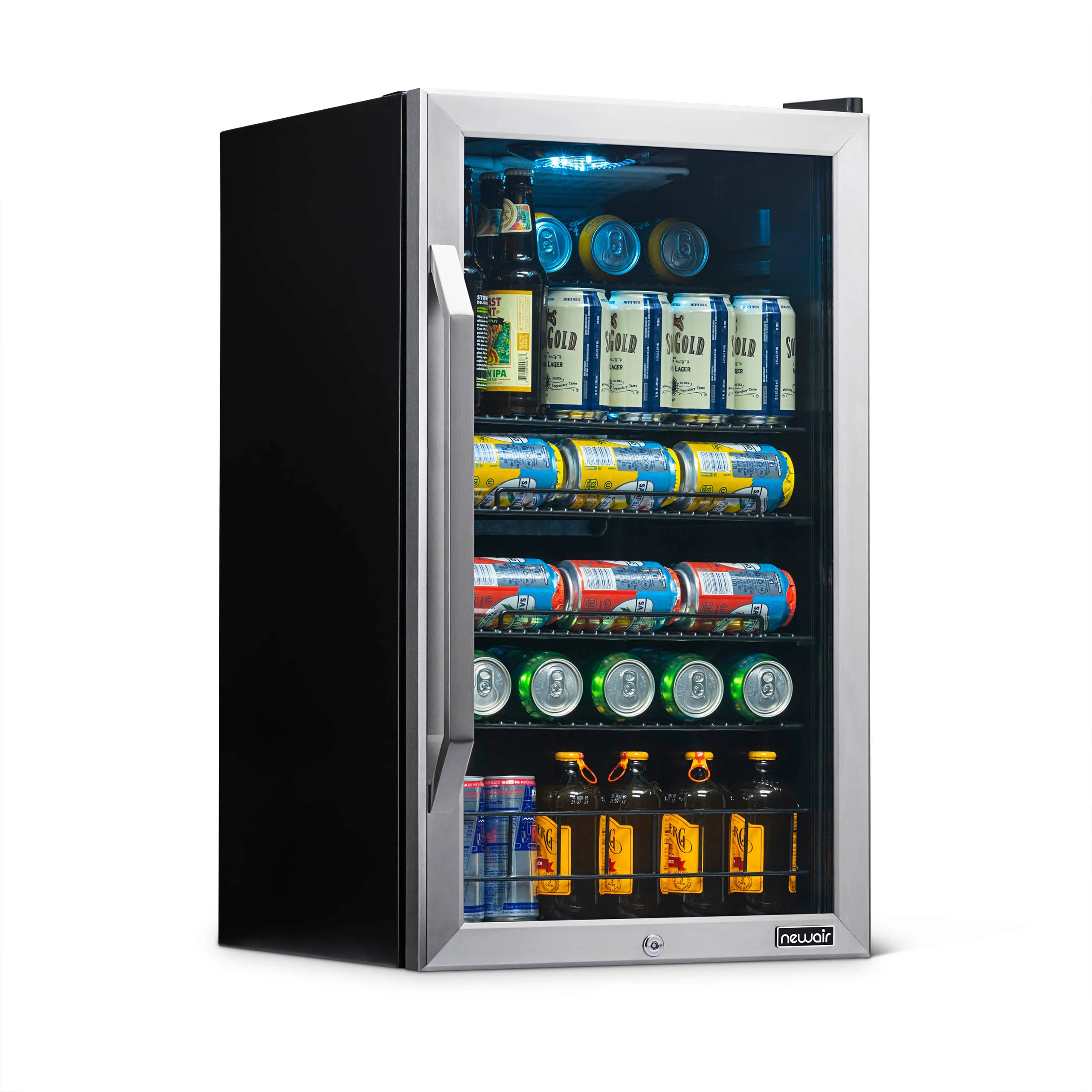 Newair 126-Can Beverage Refrigerator - John Pierce Auto Care