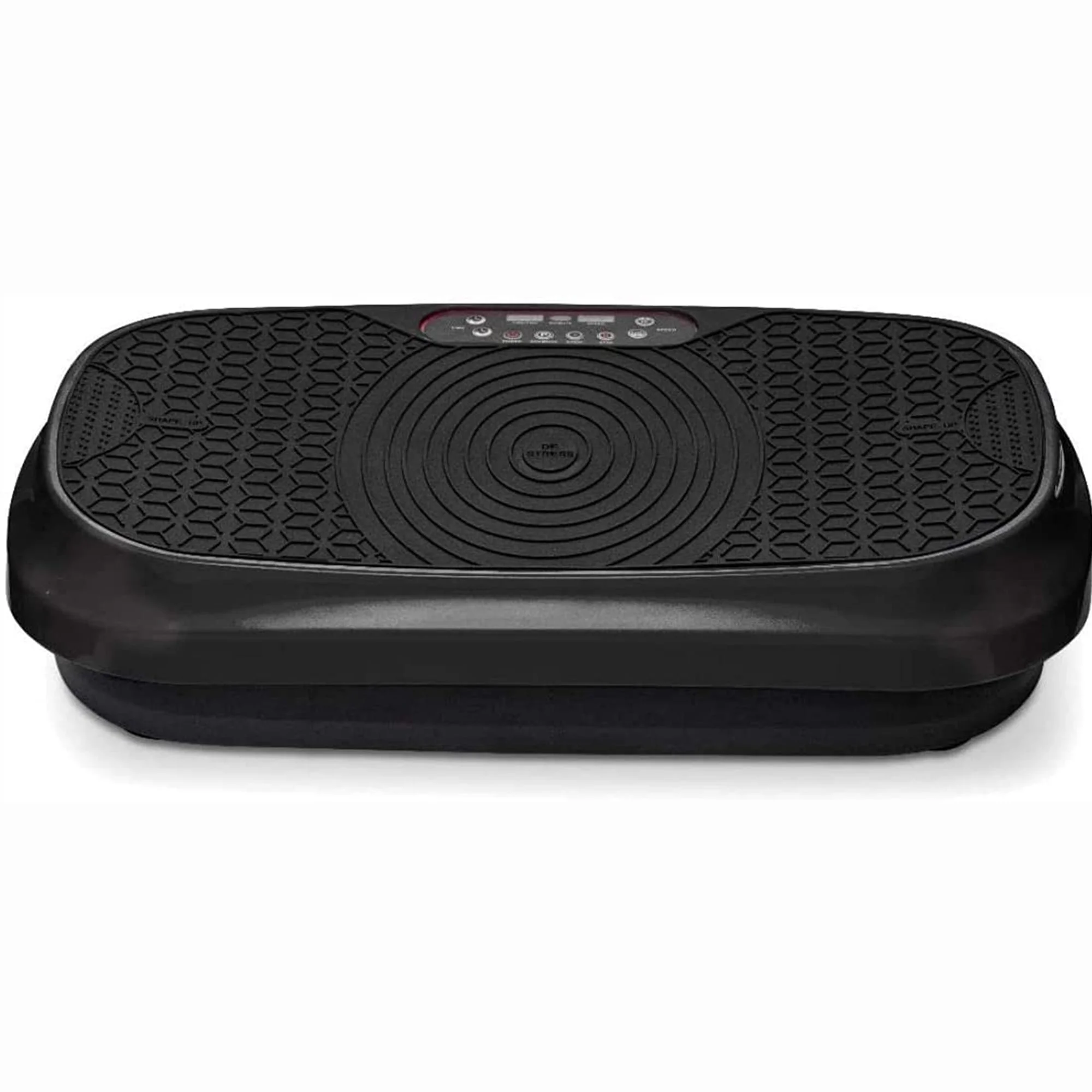LifePro Waver Mini   Compact Vibration Plate Exercise Machine with Workout Bands, Black - John Pierce Auto Care