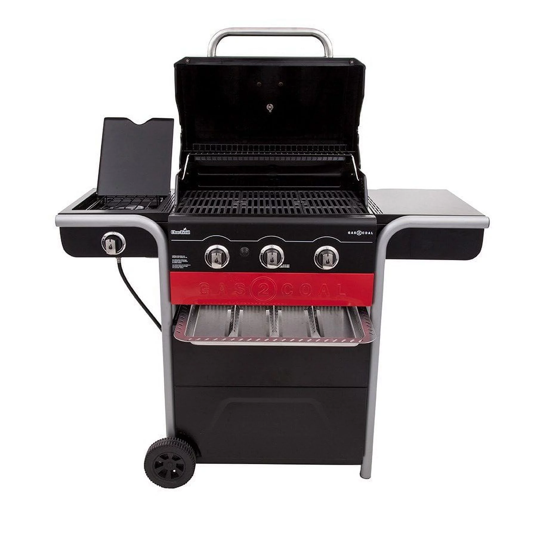 Char-Broil Gas2Coal 3-Burner Hybrid Gas and Charcoal Grill - John Pierce Auto Care