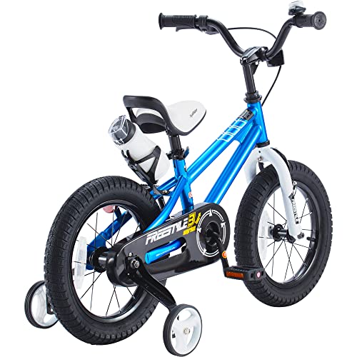 Royalbaby Kids Bike Freestyle BMX Bicycle with Training Wheels Kickstand - John Pierce Auto Care