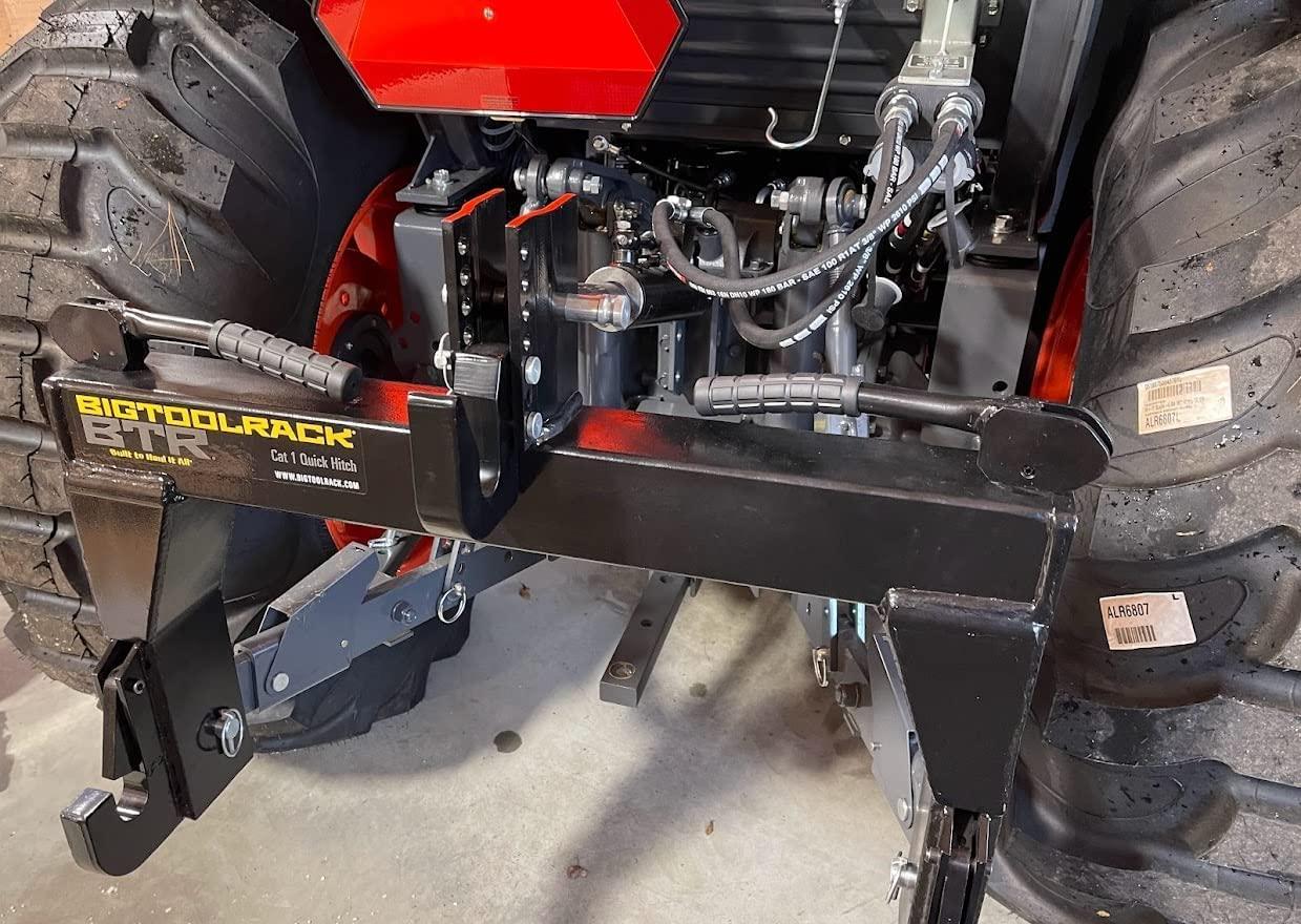 Bigtoolrack 3 Point Quick Hitch, for Category 1 Three Point Hitch - John Pierce Auto Care