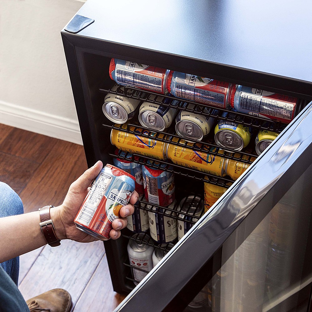 NewAir 126-Can Beverage Cooler, Black - John Pierce Auto Care