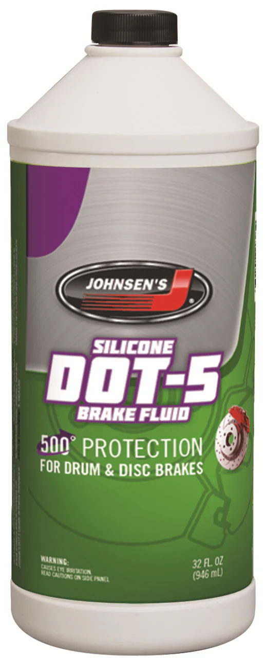 DOT 5 Silicone Brake Fluid - 32 oz. One Each, 32 oz. QT - John Pierce Auto Care