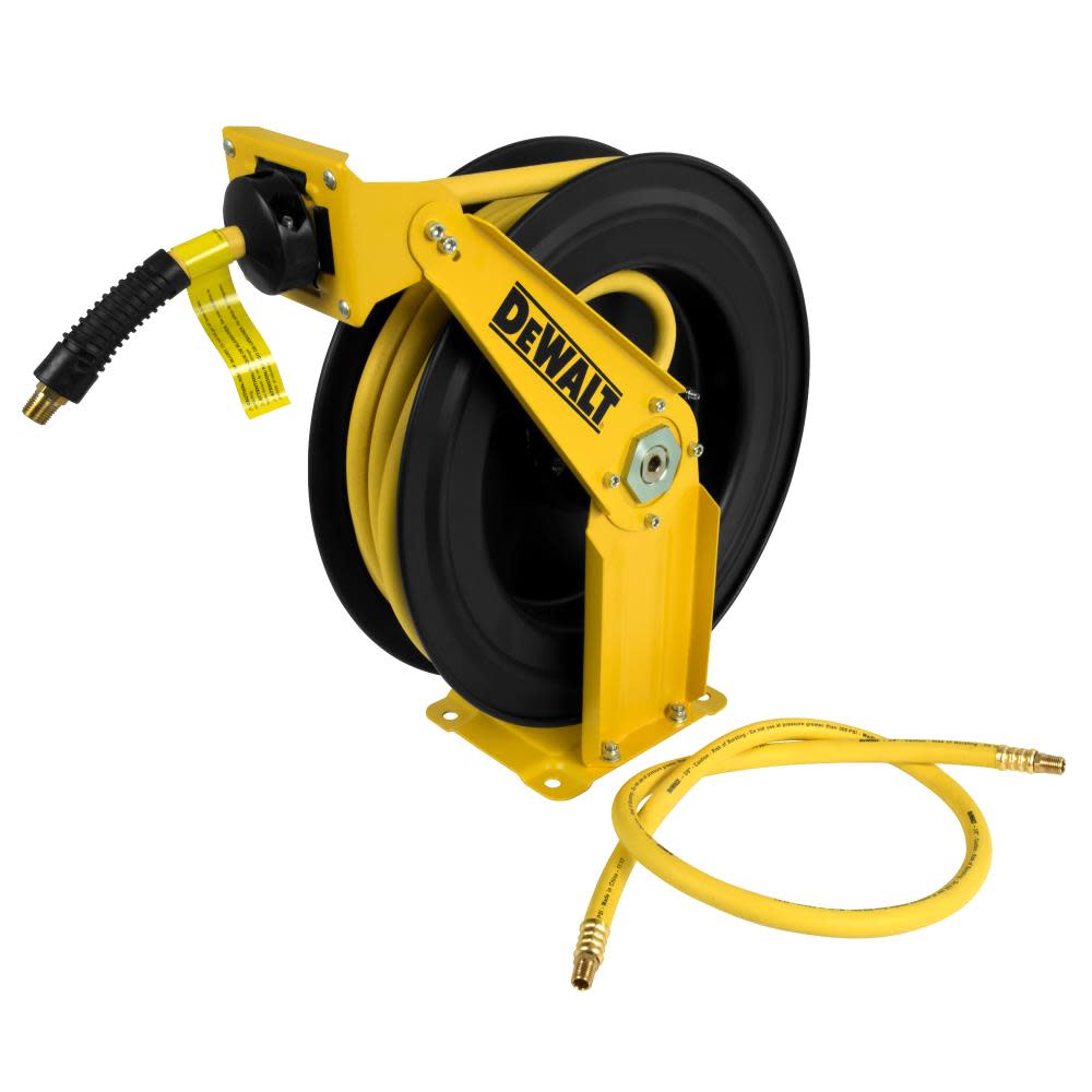 3/8-inch x 50 ft. Auto Retracting Air Hose Reel - John Pierce Auto Care