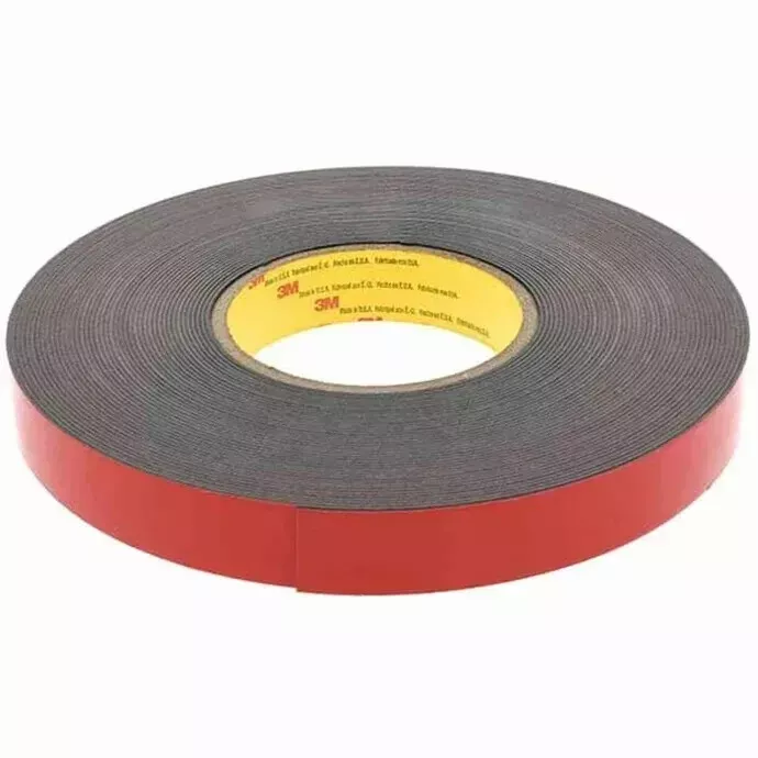 3M(TM) Automotive Acrylic Plus Attachment Tape, Black, 7/8
