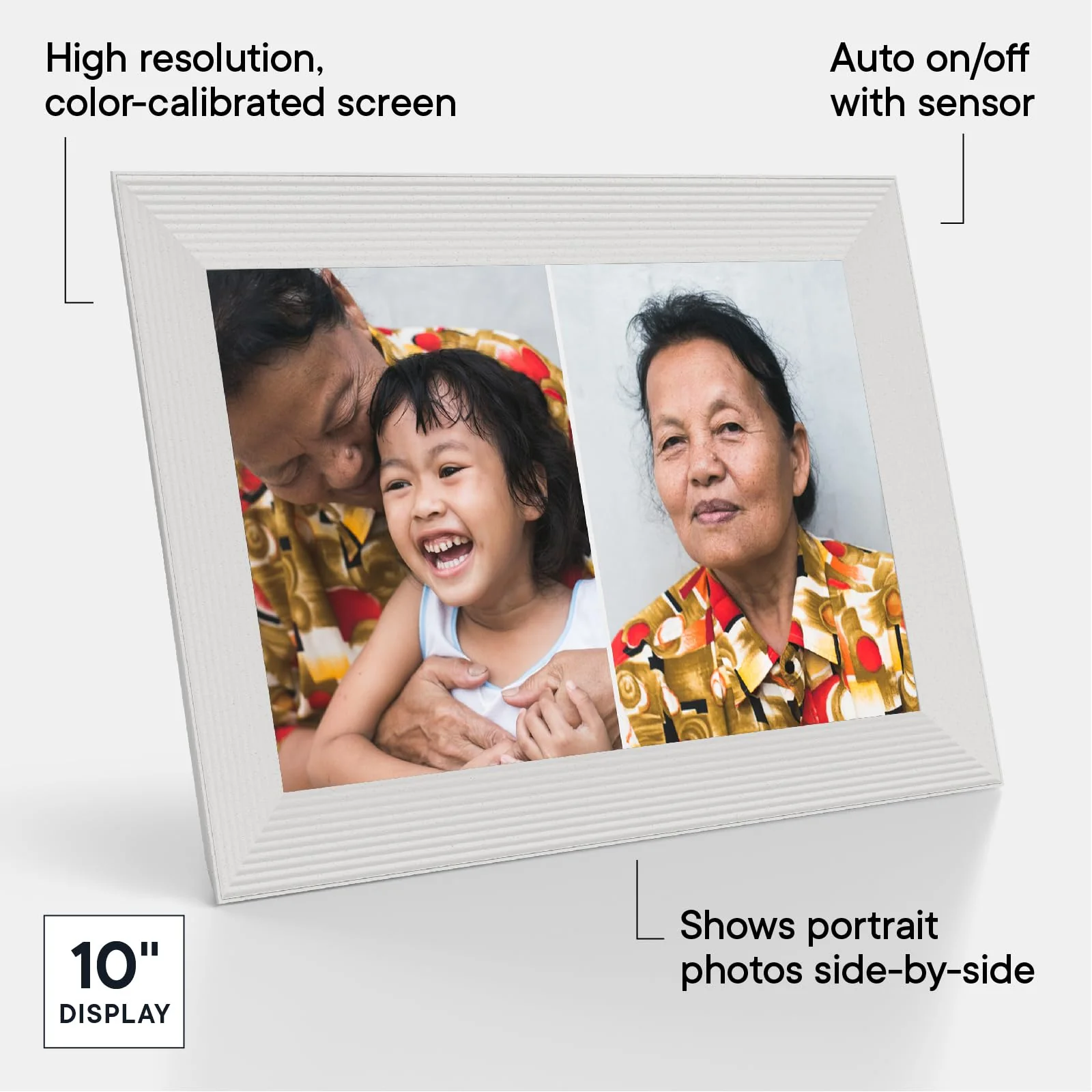 Aura Carver 10.1-inch WiFi Digital Picture Frame - John Pierce Auto Care