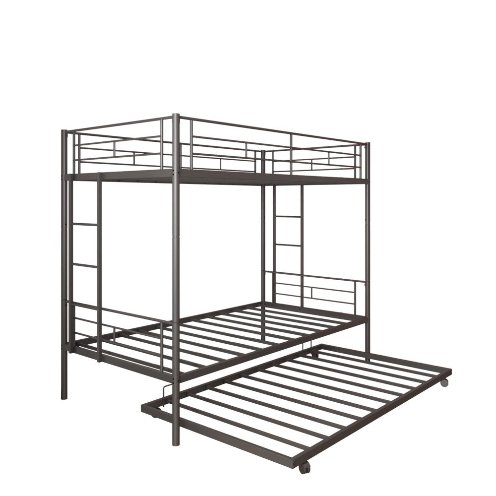Segmart Metal Twin Bunk Beds with Trundle Bed for Kids Adults Teens - John Pierce Auto Care