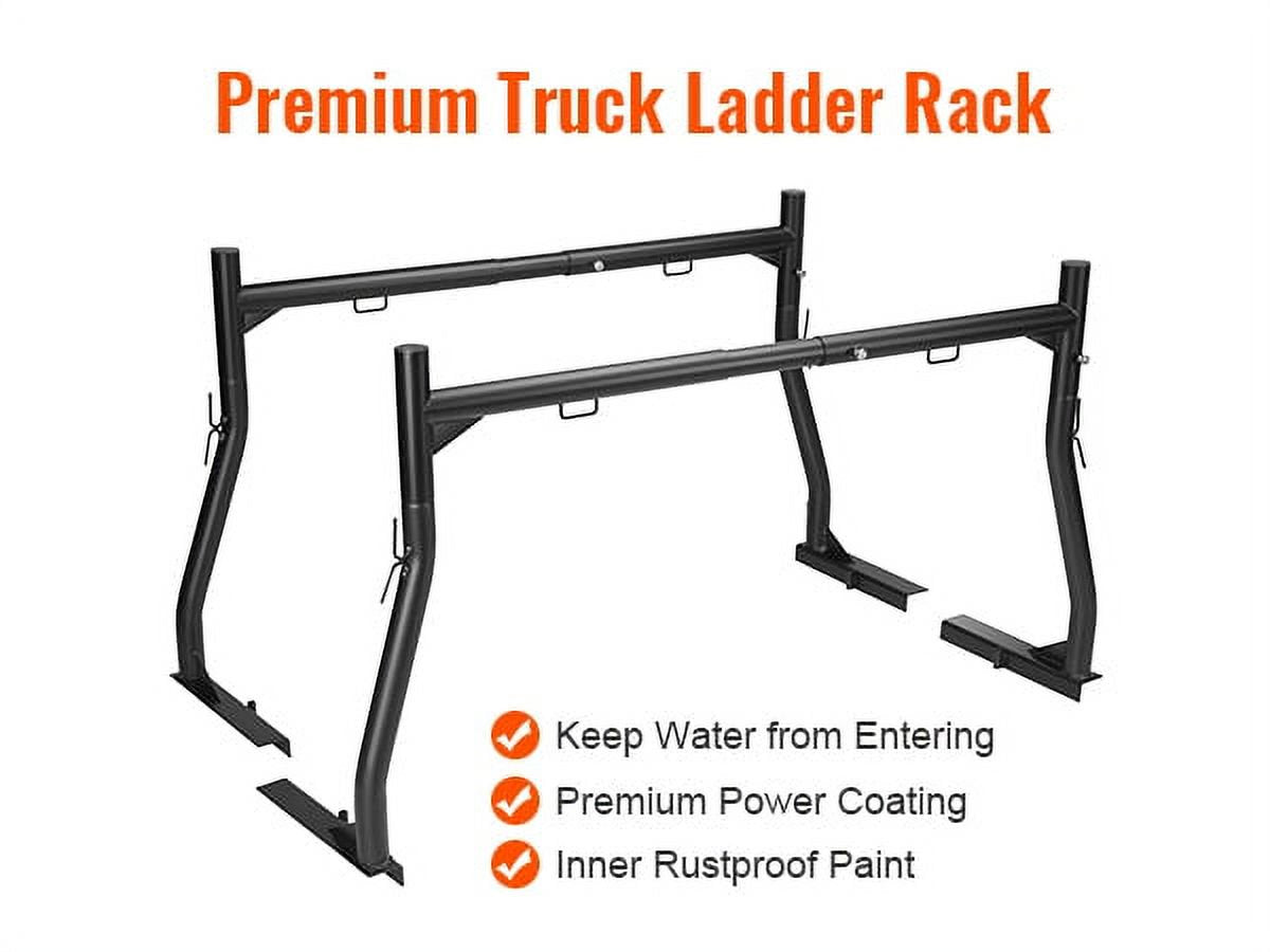 BENTISM Truck Rack 800Lbs Capacity Adjustable Width 46\u0026quot; 71\u0026quot; - John Pierce Auto Care