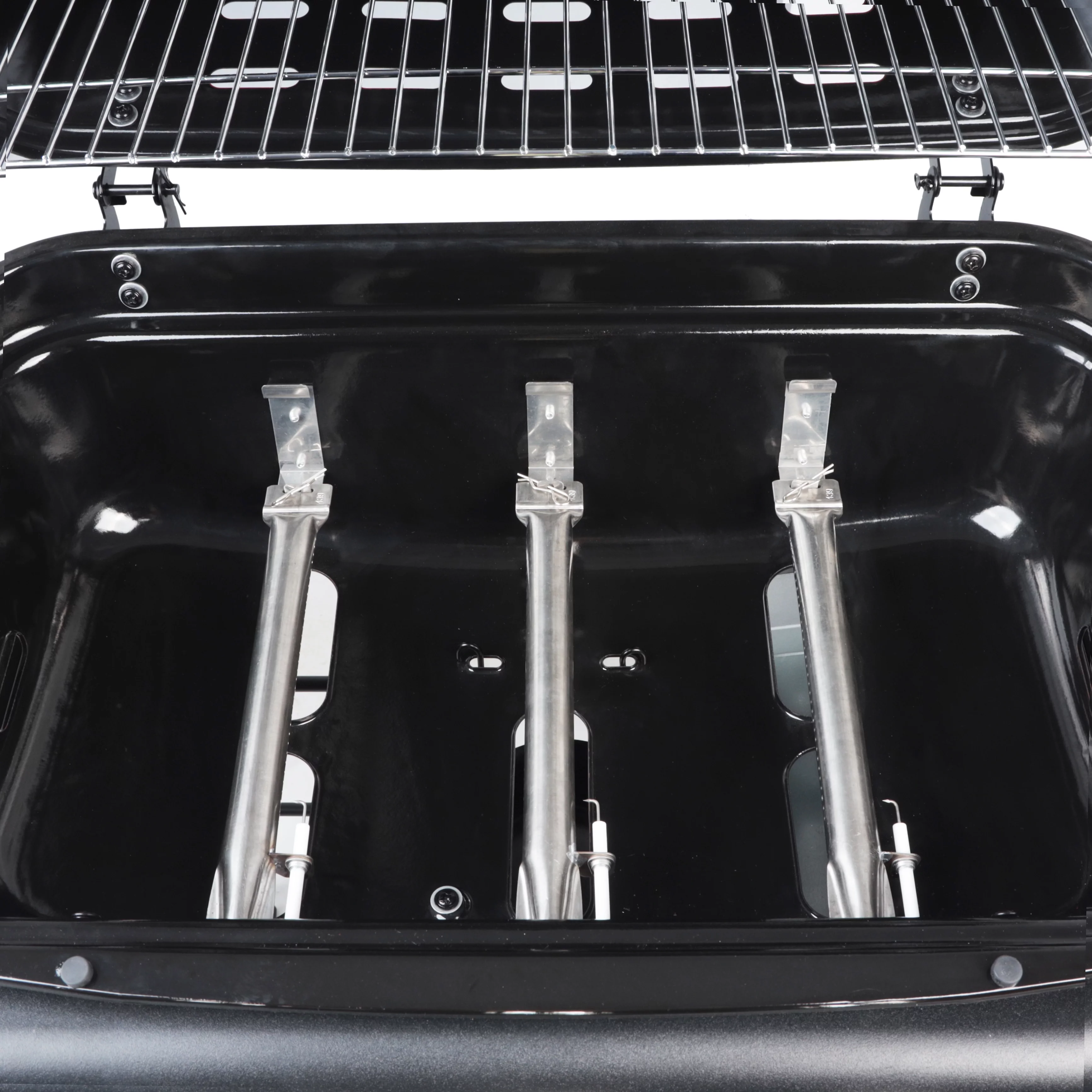 RevoAce 3 Burner Propane Gas Grill Including a Side Burner, Blue Sapphire, GBC1729WBS, New - John Pierce Auto Care