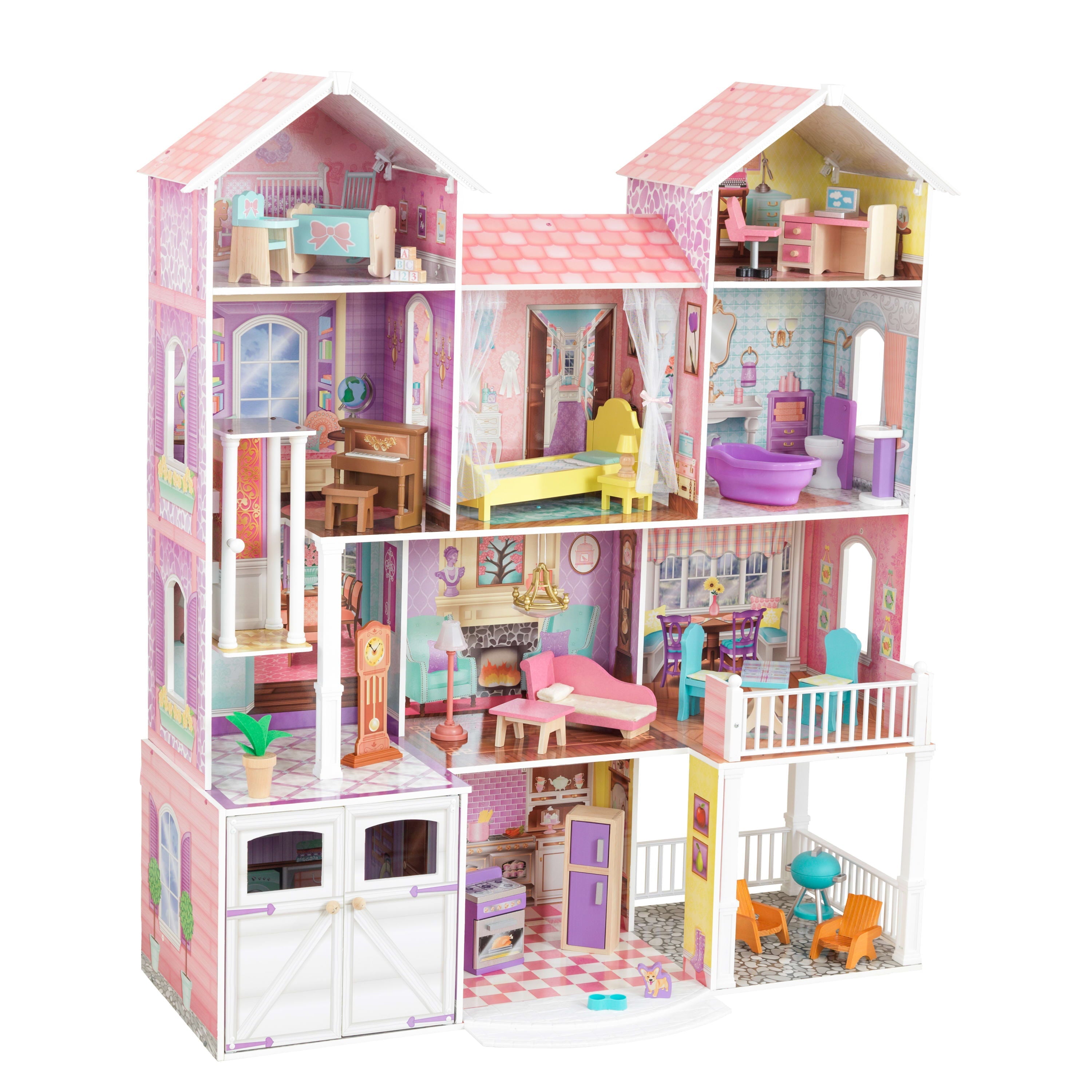 KidKraft Country Estate Wooden Dollhouse - John Pierce Auto Care