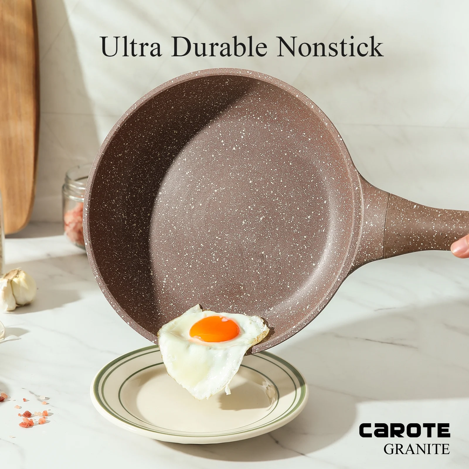 Carote 10-Piece Nonstick Granite Cookware Set - John Pierce Auto Care