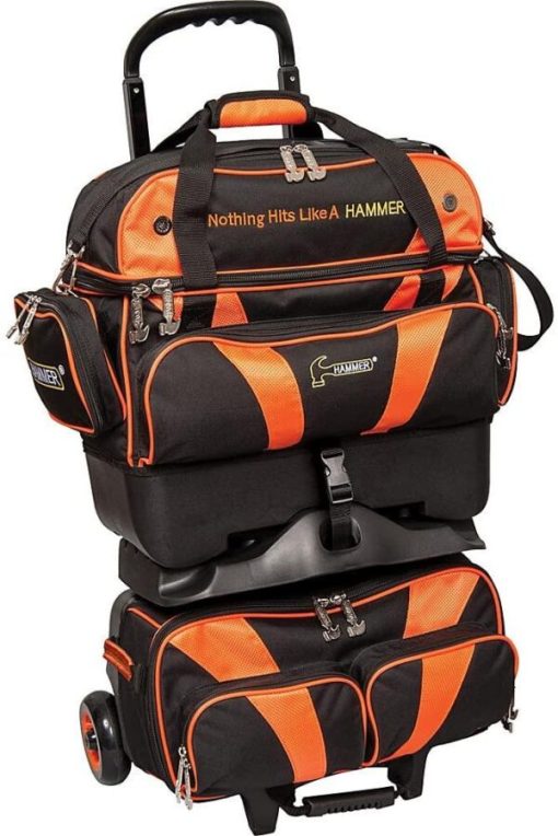 Premium 4 Ball Stackable Bowling Bag - John Pierce Auto Care