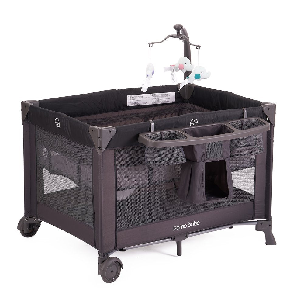 Pamo Babe Unisex Nursery Center Playard with Bassinet \u0026amp; Changing Table - John Pierce Auto Care