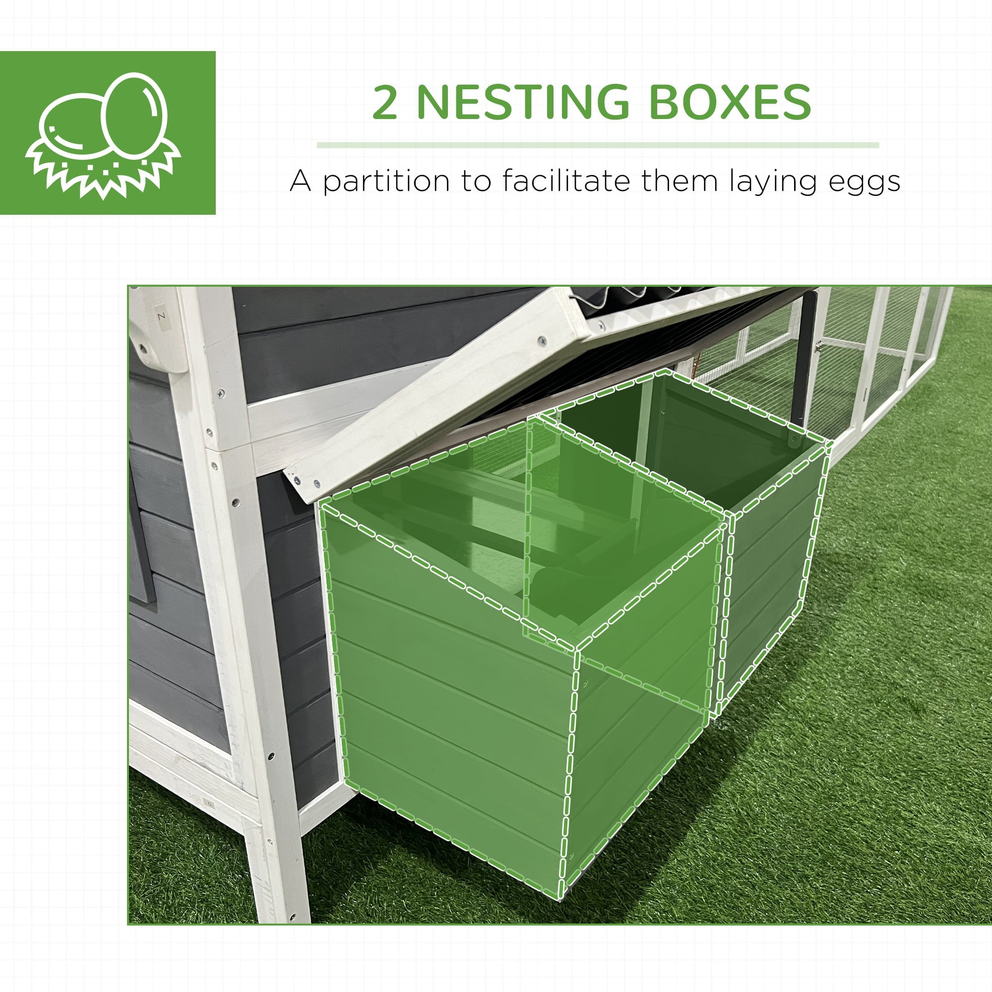 PawHut Extra Large Chicken Coop - John Pierce Auto Care
