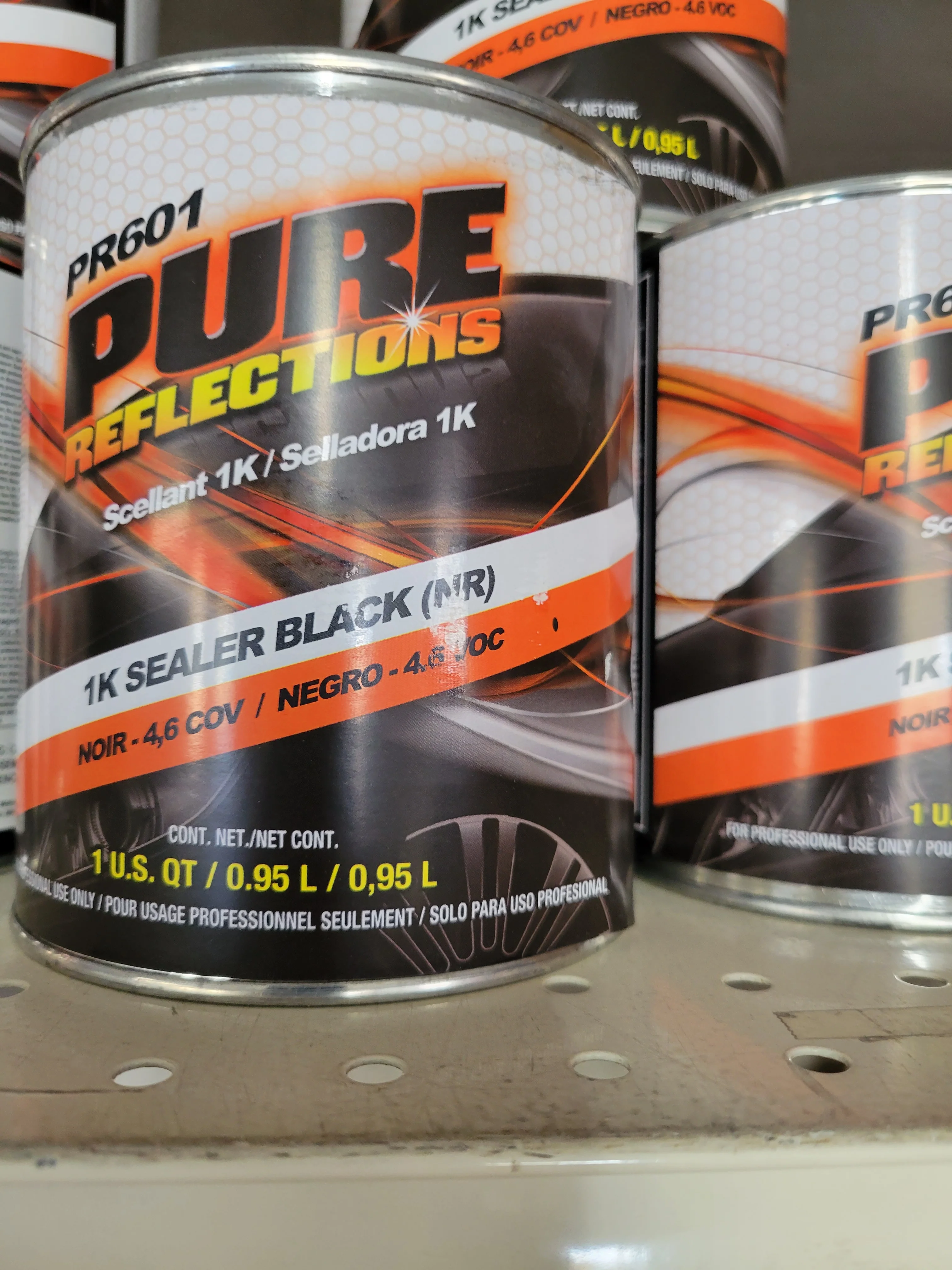 Pure Reflections 1K Sealer Black Qt - John Pierce Auto Care