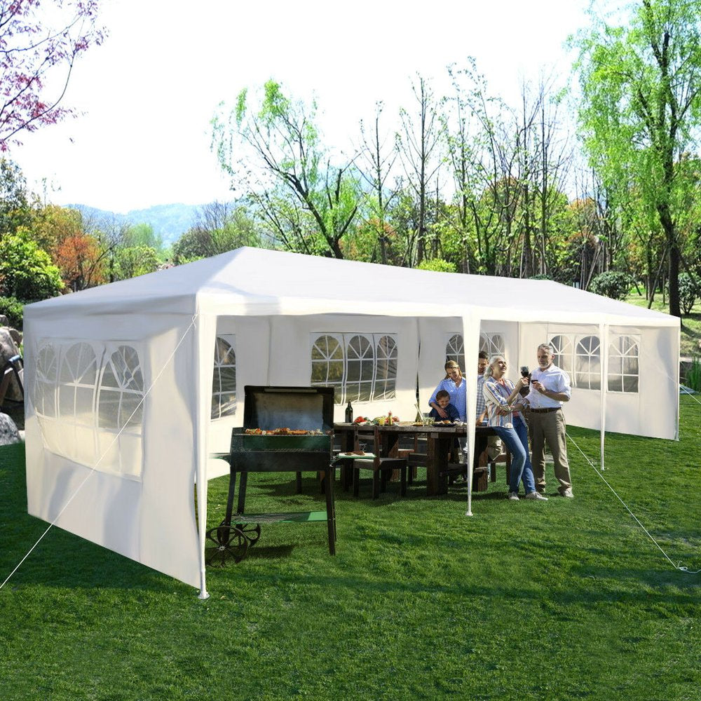 Costway 10\u0026#039;x30\u0026#039; Party Wedding Tent Canopy Heavy duty Pavilion 5 Sidewall - John Pierce Auto Care
