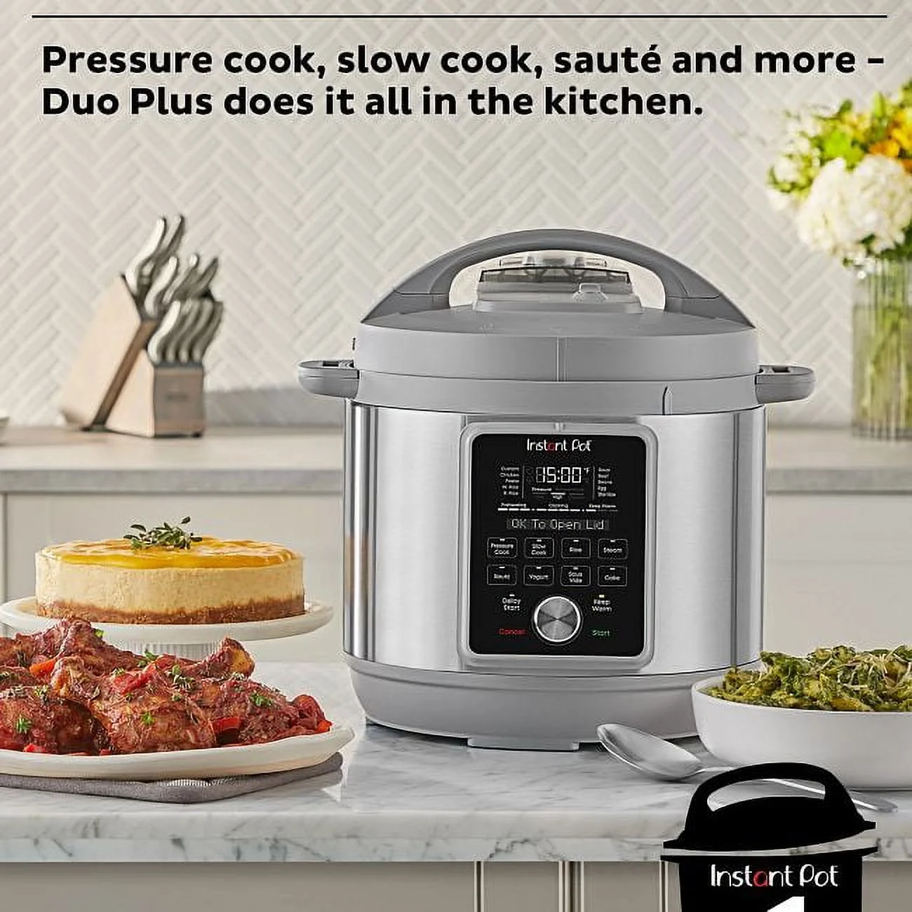 Instant Pot Duo Plus 8-Quart 9-in-1 Electric Pressure Cooker - John Pierce Auto Care