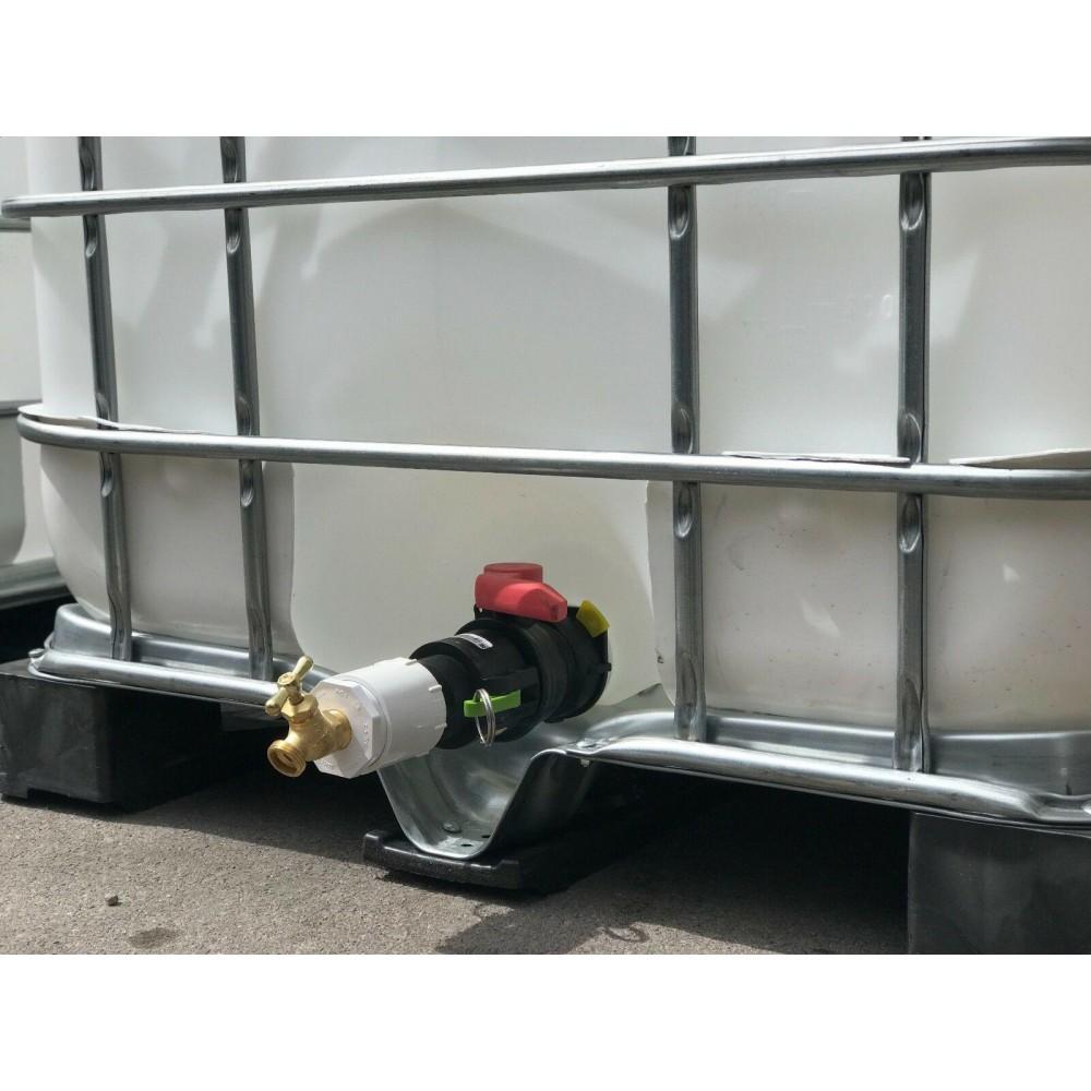 330 Gallon Food Grade IBC | Drinking Water, Rainwater Harvesting Container - John Pierce Auto Care