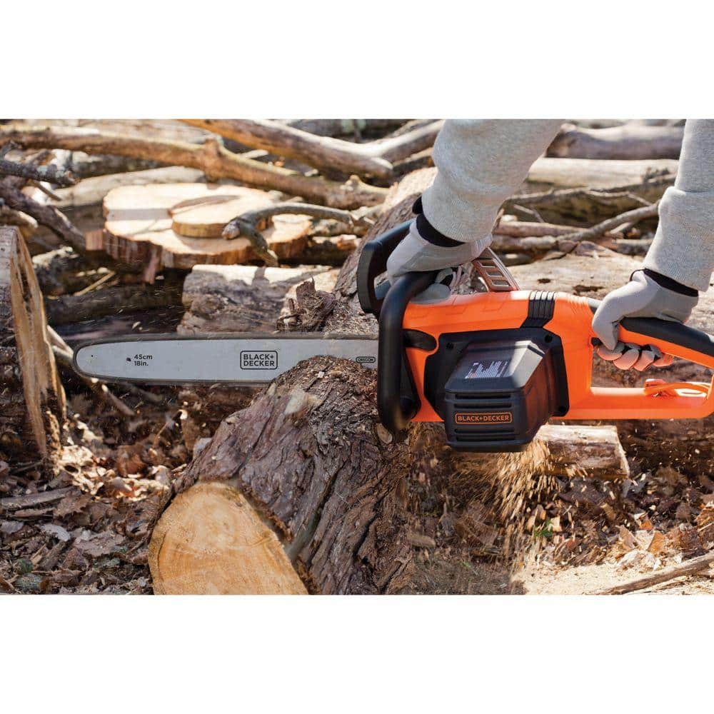 BLACK+DECKER 18-inch 15A Electric Chainsaw - John Pierce Auto Care