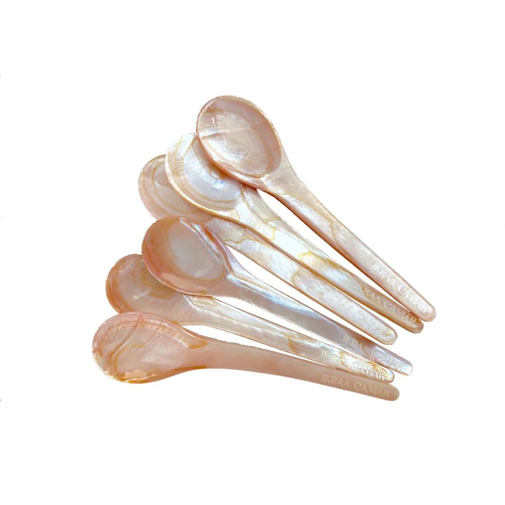 Mother of Pearl Spoon Set of 6 - John Pierce Auto Care