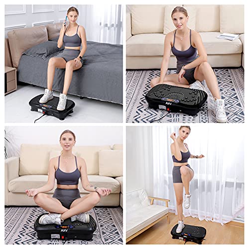 AXV Vibration Plate Exercise Machine Whole Body Workout Vibrate Fitness Platform Machine - John Pierce Auto Care