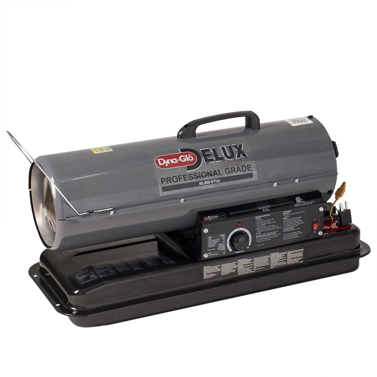 Delux 80,000 BTU Indoor\/Outdoor Portable Kerosene Forced Air Heater - John Pierce Auto Care