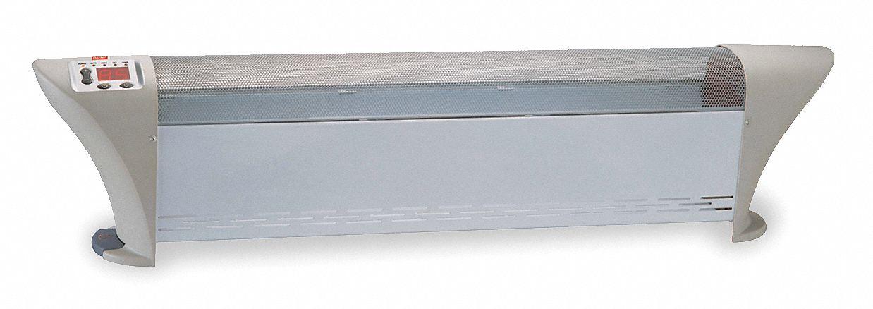 Dayton Prtble Elctrc Bsebrd Heatr,38 7\/8���L,120V 1EVG2 - John Pierce Auto Care