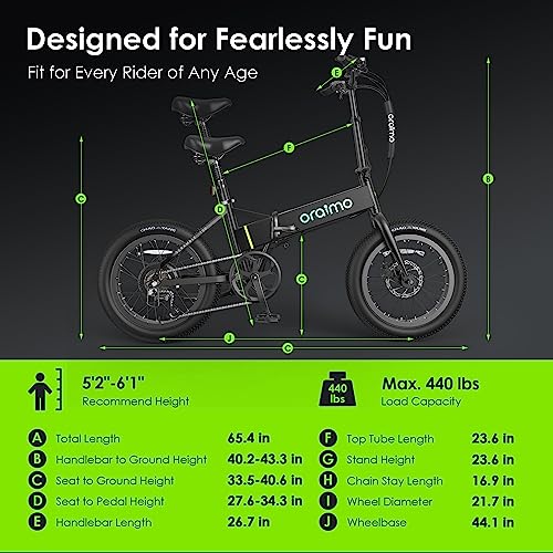 Oraimo 750W 1000W Electric Bike, Up to 45 Miles 557Wh Hidden Li ion Battery, 7 Speed Gear - John Pierce Auto Care