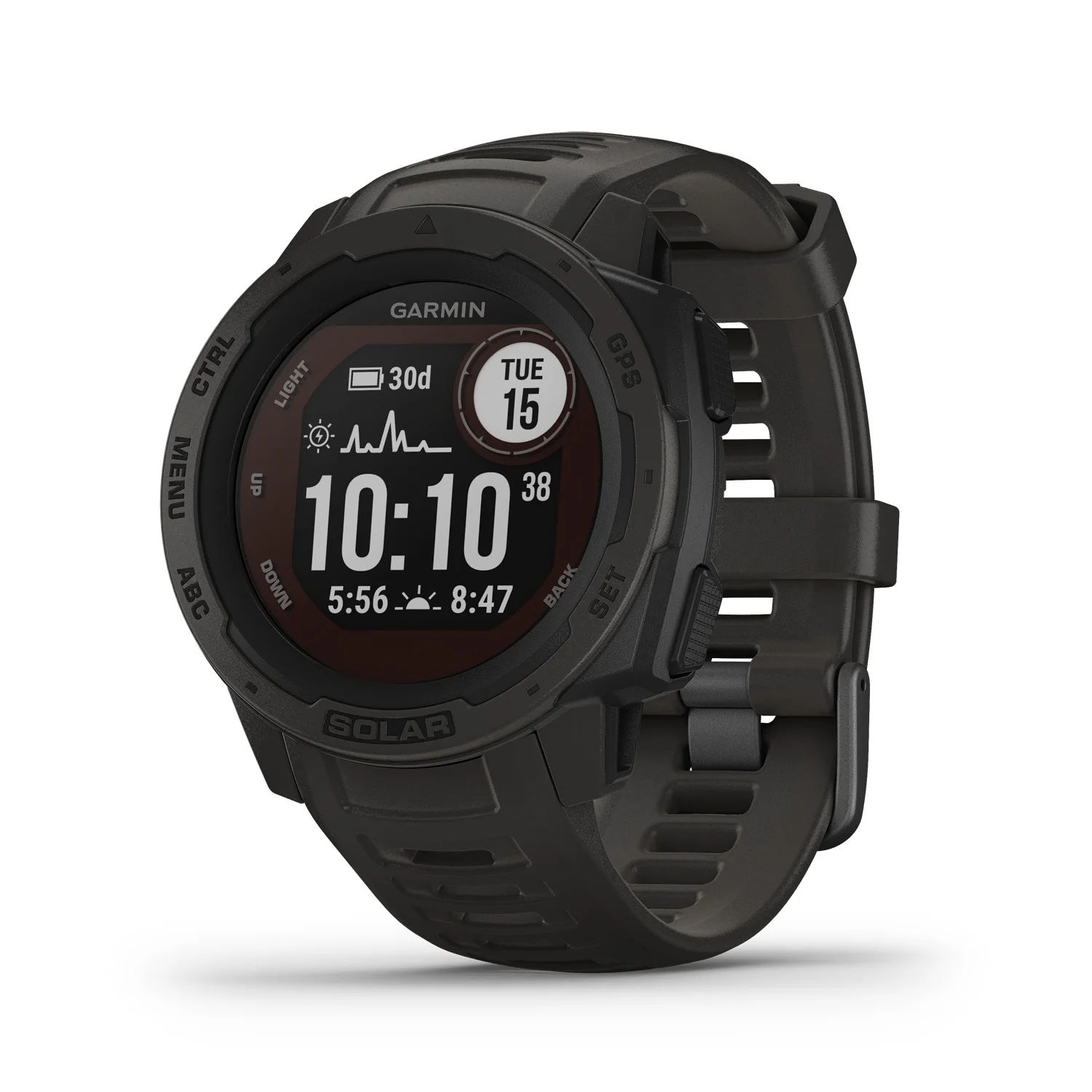 Garmin Instinct Solar GPS Smartwatch - John Pierce Auto Care